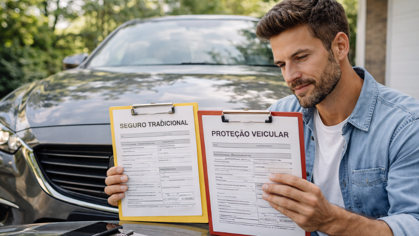 David do Prado analisa as diferenças entre proteção veicular e seguro tradicional.